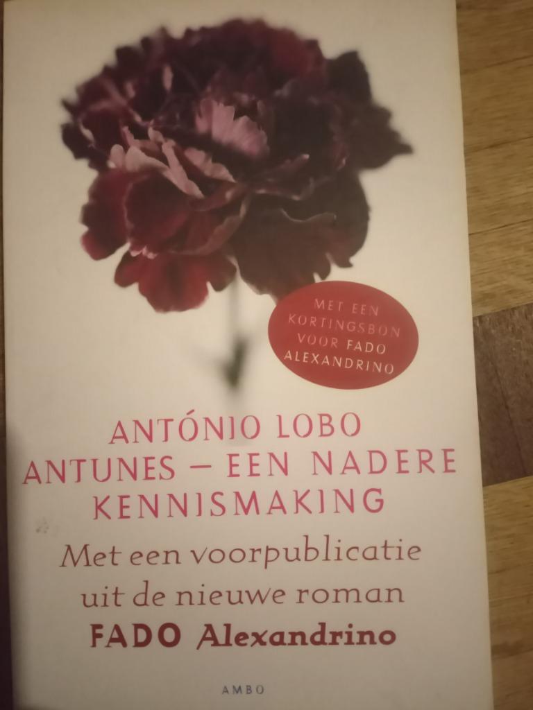 Boek Antonio lobo fado alexandrino, Enlèvement ou Envoi