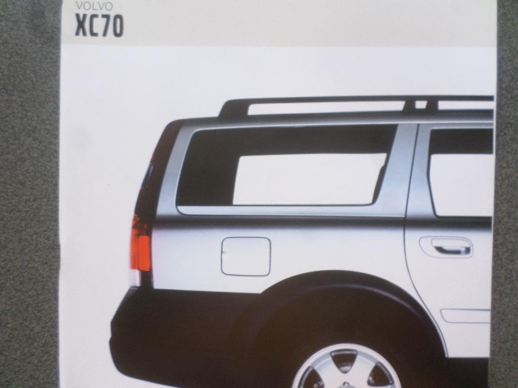 Volvo XC 70 Brochure, Boeken, Auto's | Folders en Tijdschriften, Ophalen of Verzenden, Volvo