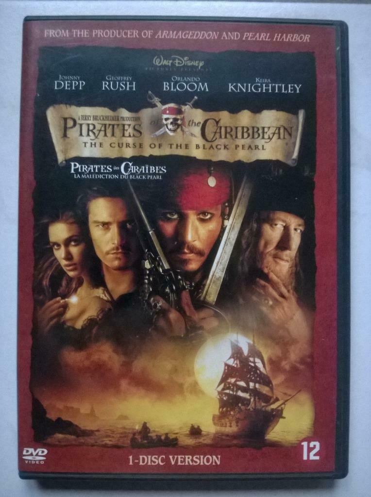 DVD - Pirates of the Caribbean - Curse of the Black Pearl, Ophalen of Verzenden