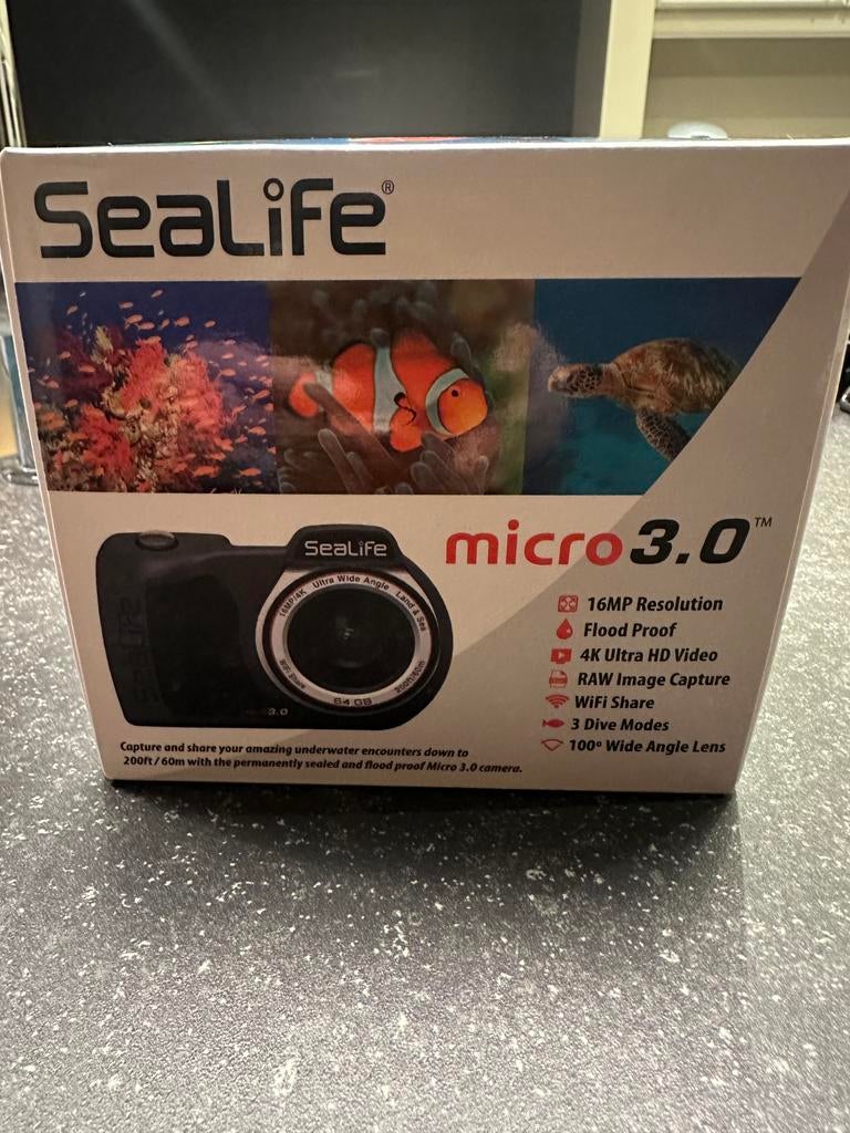 Onderwatercamera sealife 3.0, Enlèvement, Neuf