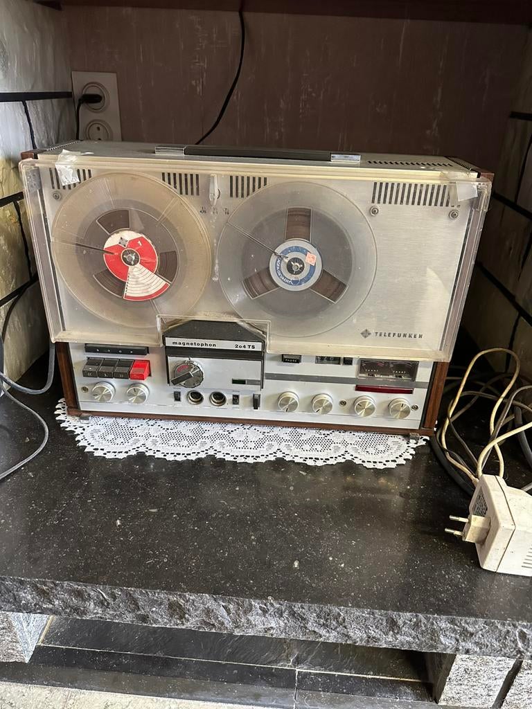 Bandopnemer telefunken type 204 TS, Ophalen