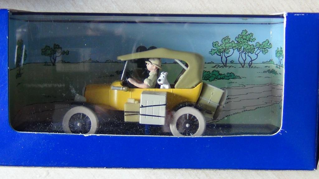 jeep 1/43ieme tintin au congo, Ophalen of Verzenden, Nieuw, Auto, Overige merken