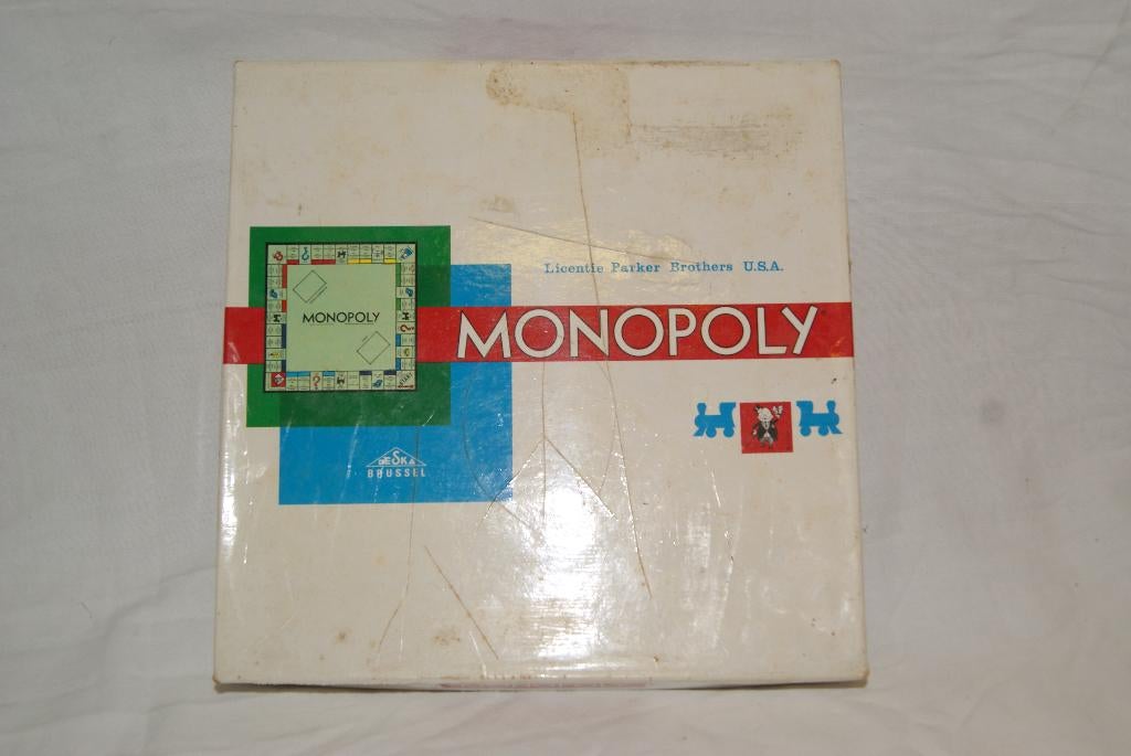Jeu de Monopoly vintage., Hobby & Loisirs créatifs, Enlèvement ou Envoi, Utilisé, Parker