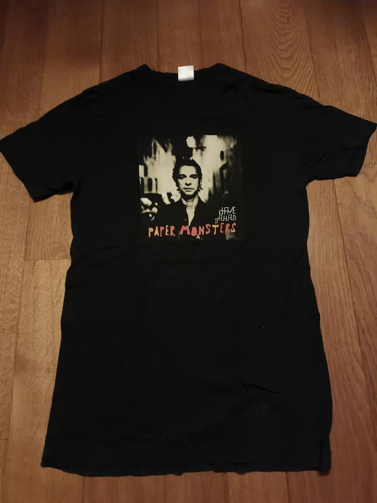 T-shirt Dave Gahan (Depeche Mode), Enlèvement ou Envoi, Porté, Taille 52/54 (L), Noir
