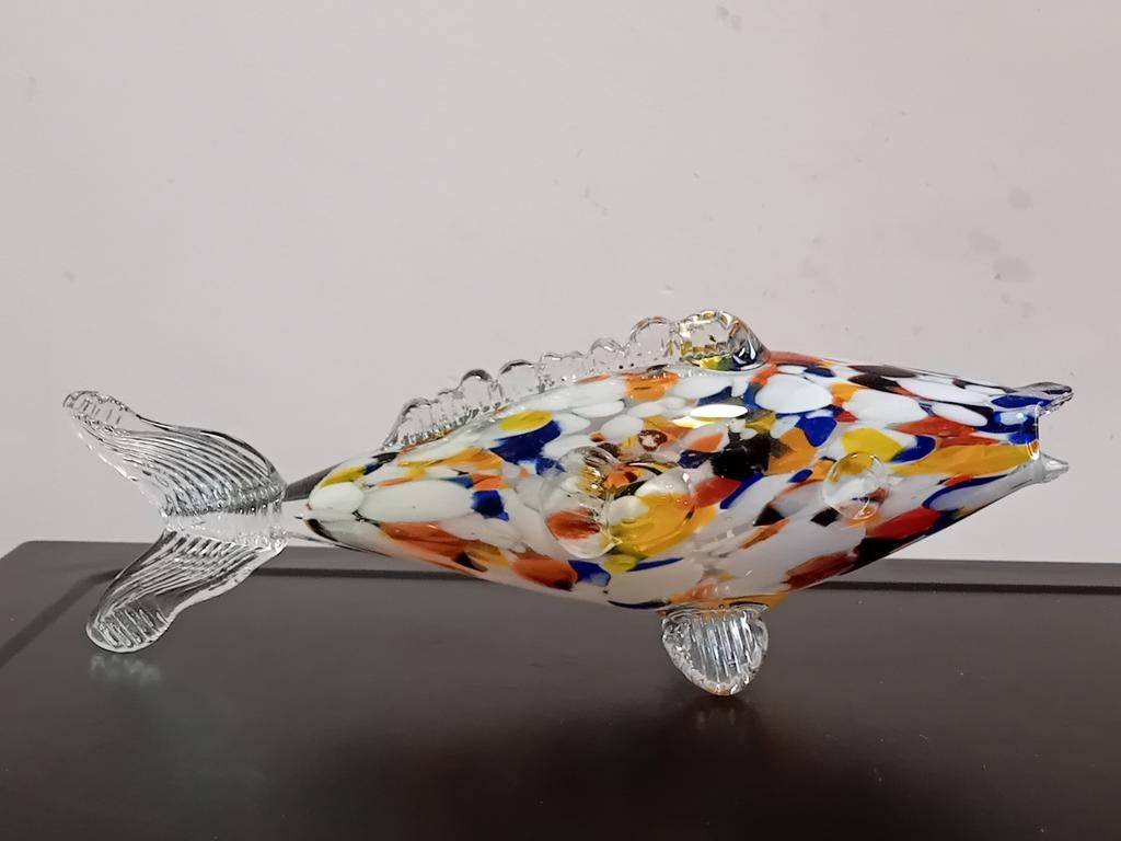 Ancien Poisson en verre de Murano, Antiquités & Art, Enlèvement ou Envoi