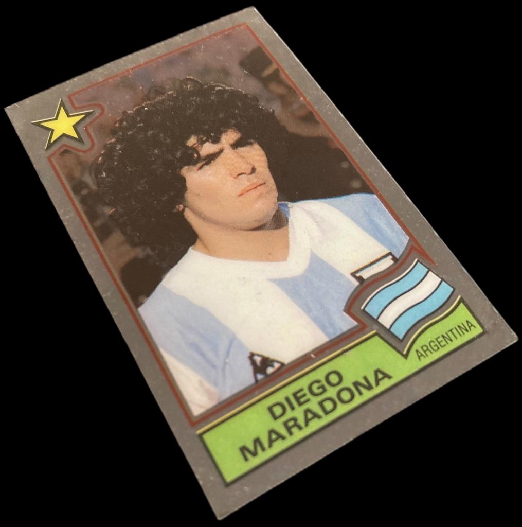 Panini Diego Maradona Superstars Plastic Sticker 82 84 86, Envoi, Neuf