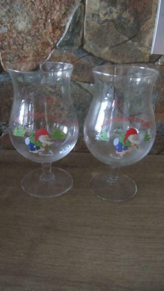 2 VERRES A BIERE BRASSERIE D'ACHOUFFE, Enlèvement, Neuf