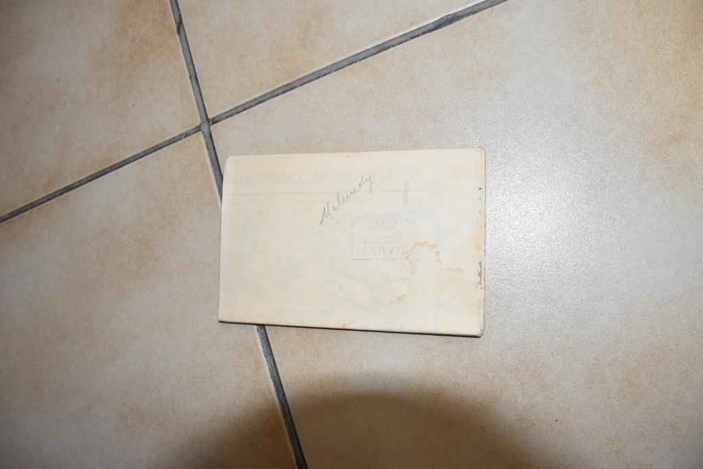 Carte militaire Malmédy X 1934, Envoi