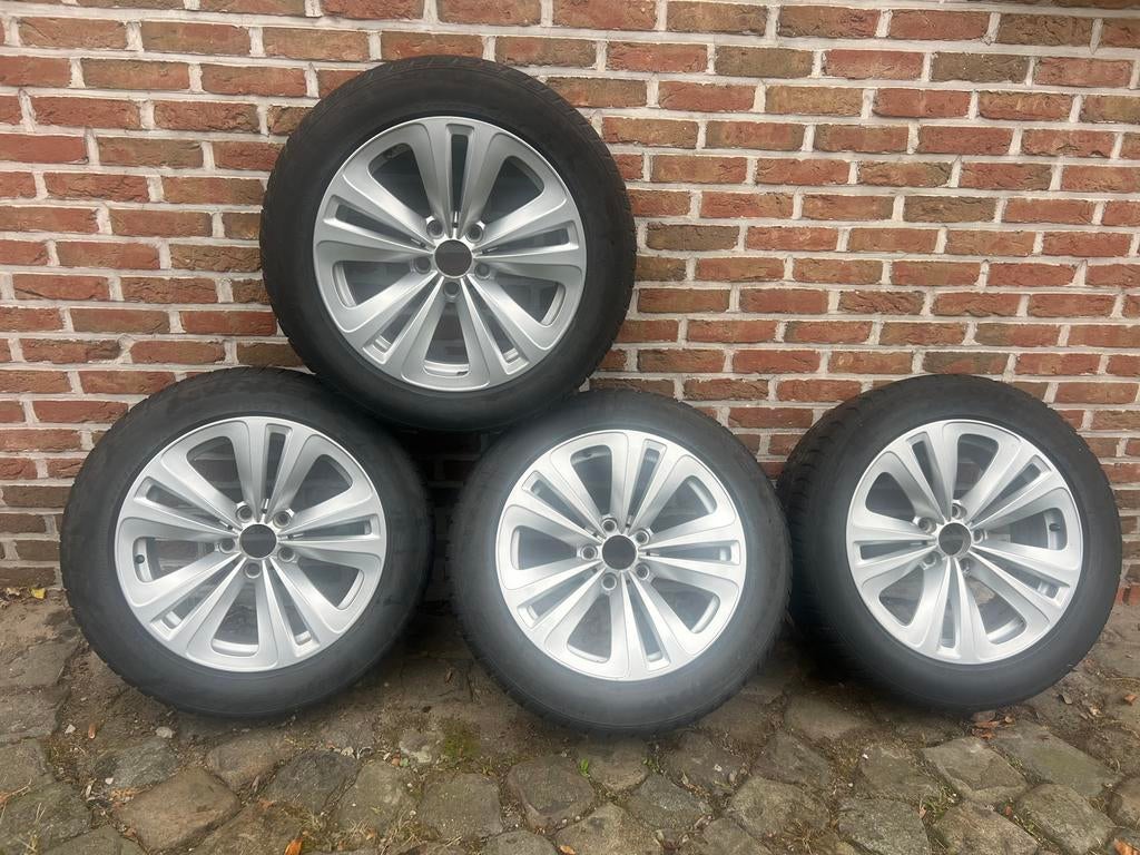 Set winterbanden op originele BMW velgen, Ophalen, Personenwagen, Winterbanden, Banden en Velgen