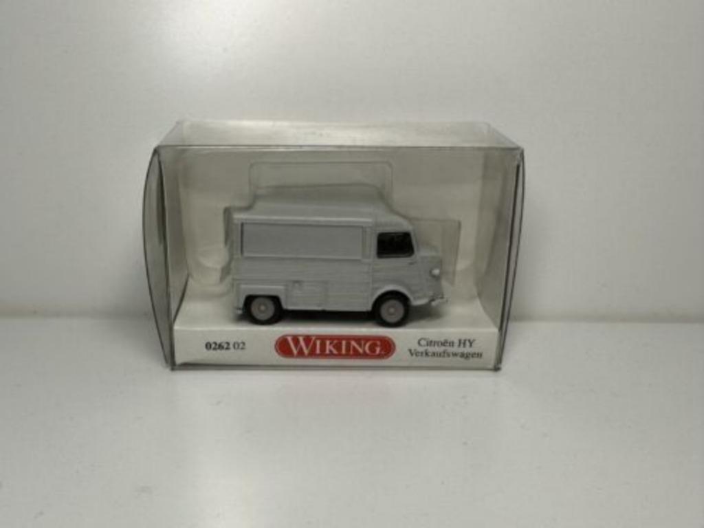 Fourgon Tôlé CITROËN HY Gris 1/87 HO WIKING Neuf + Boite, Ophalen of Verzenden, Nieuw, Bus of Vrachtwagen, Wiking