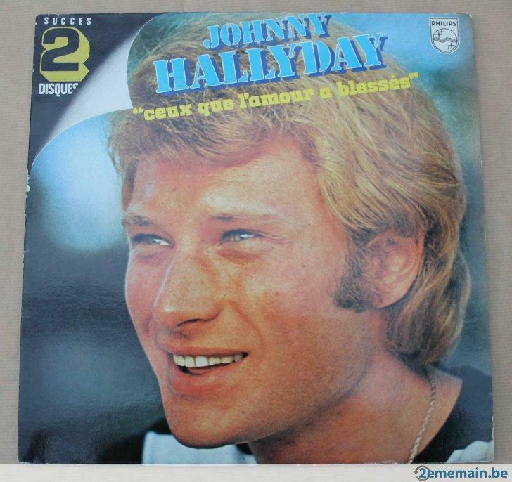 Johnny Hallyday double 33T original, CD & DVD, Vinyles | Autres Vinyles, Enlèvement ou Envoi