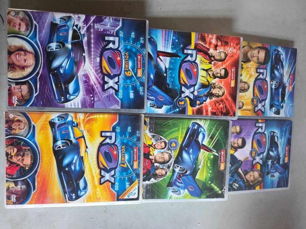 Studio 100 rox dvds deel 1/2/3/4/5/6/7/8/9/10/11/12/13, Alle leeftijden, Ophalen of Verzenden, Zo goed als nieuw, Avontuur