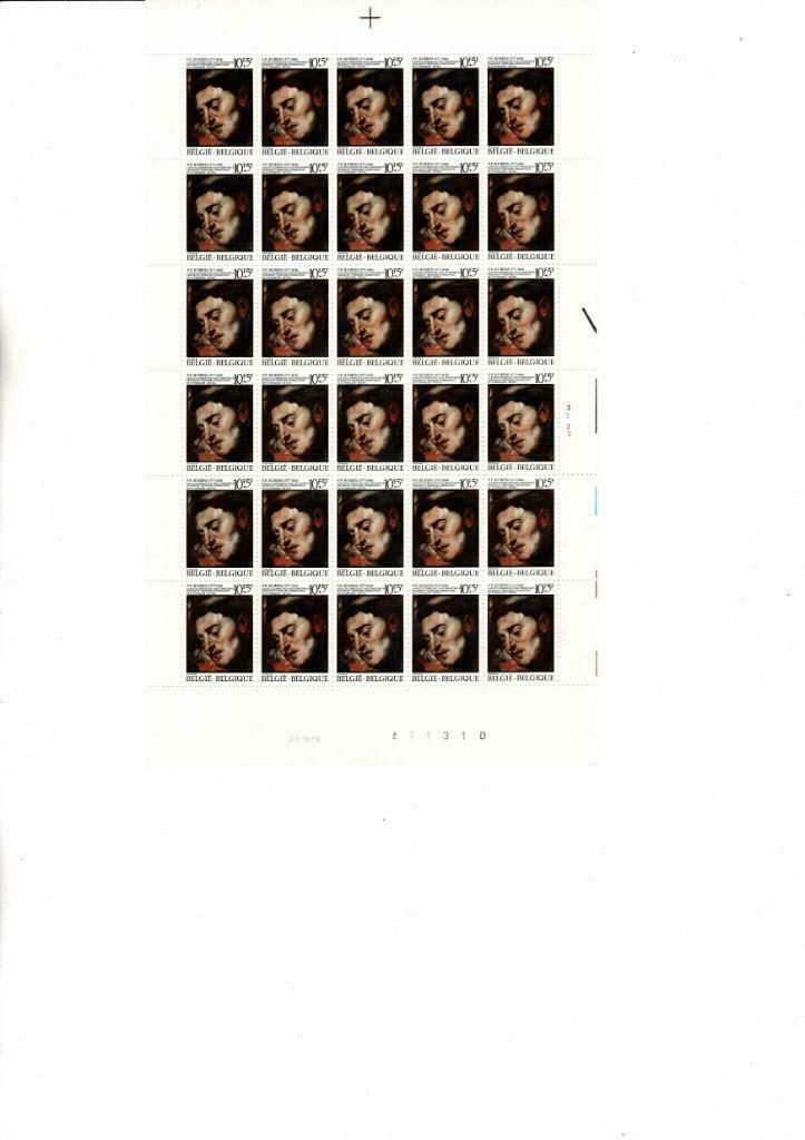 timbre belge collection complète 1816/21 X 30 comme neuf, Neuf, Enlèvement ou Envoi, Non oblitéré, Art