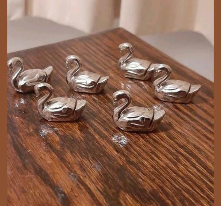 Vintage,Zwaantjes voor menu kaartjes, Antiek en Kunst, Ophalen of Verzenden