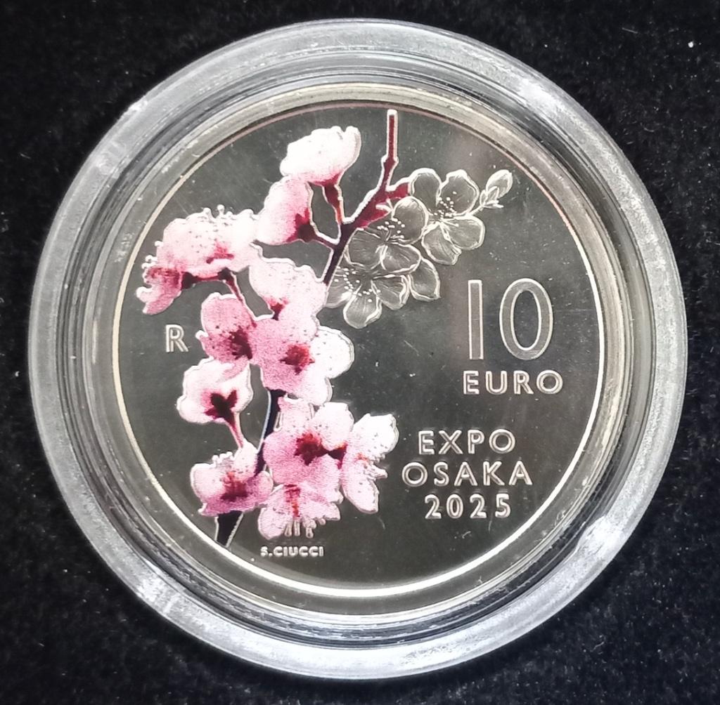 10 euro Saint-Marin San Marino Expo Osaka 2025, Enlèvement ou Envoi, Saint-Marin, 10 euros