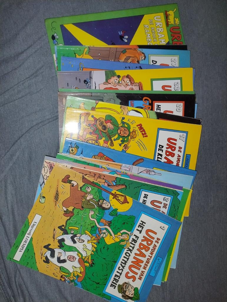 Urbanus, Boeken, Meerdere comics, Ophalen of Verzenden, Gelezen, Linthout en Urbanus