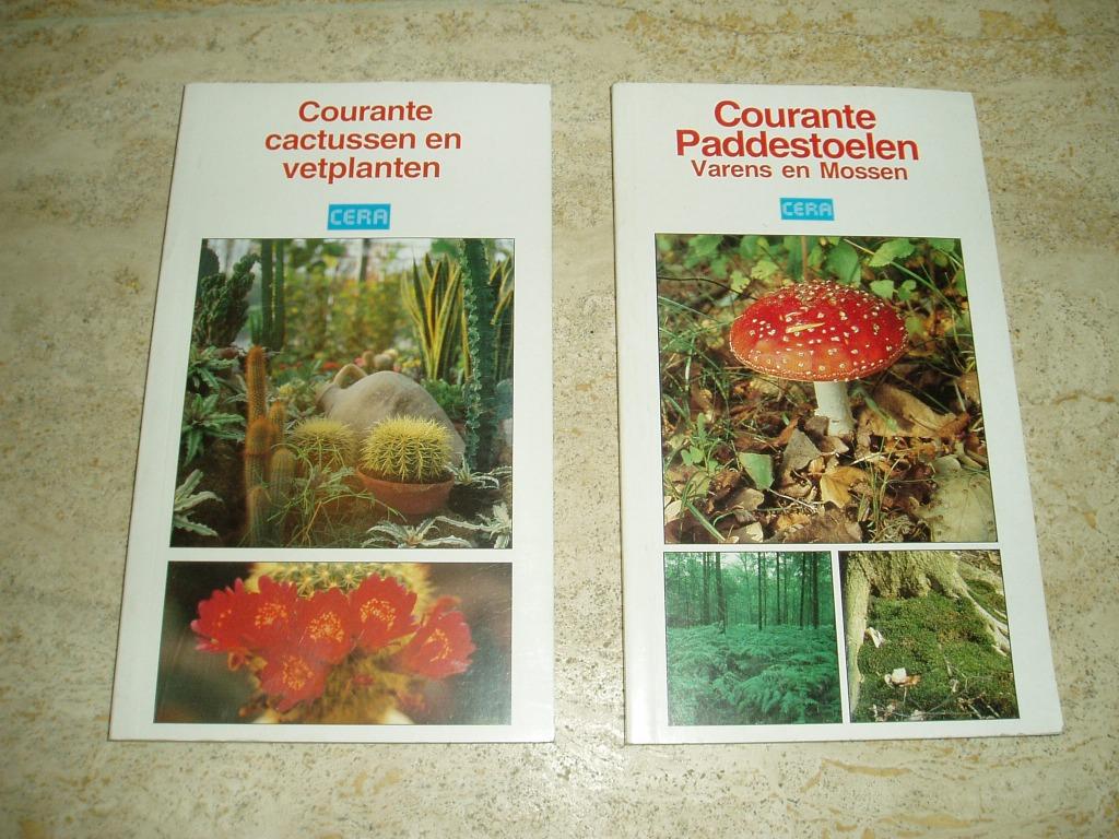 boekje cera: paddestoelen en varens, cactussen en vetplanten, Ophalen, Bloemen, Planten en Bomen, Zo goed als nieuw, Jan Desmet