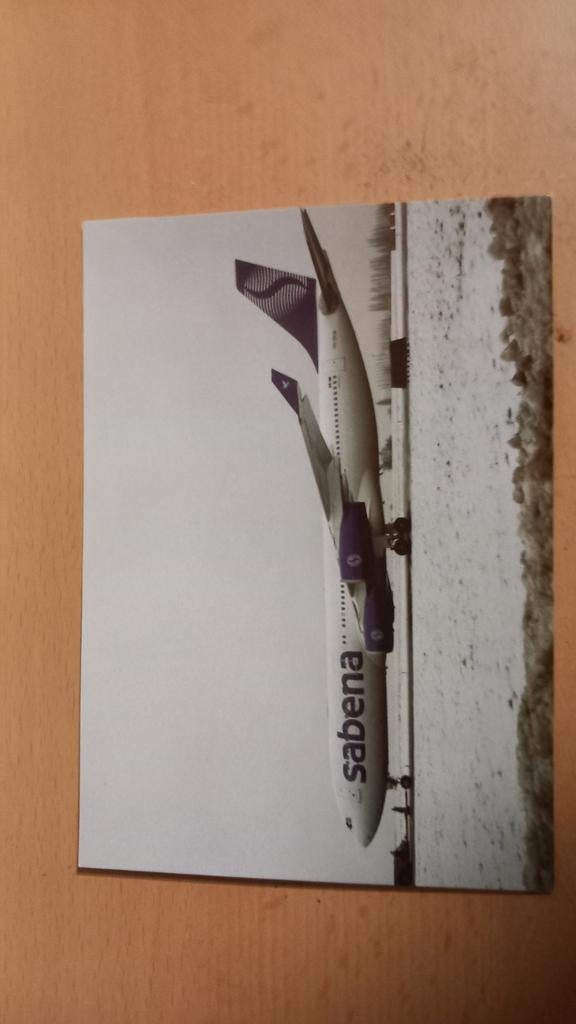 Sabena, cartes postales illustrées, Collections, Aviation, Enlèvement ou Envoi, Comme neuf