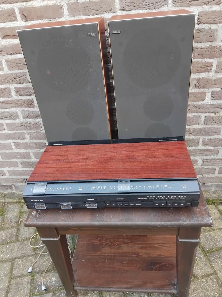Haut-parleurs B&O Beomaster 1400 + Beovox S45, Enlèvement, Utilisé, Stéréo, Autres marques