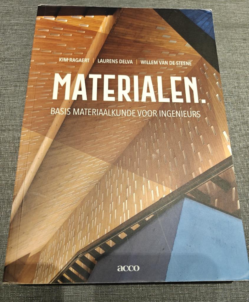 Basis materiaalkunde voor Ingenieurs - MATERIALEN, Ophalen of Verzenden, Zo goed als nieuw, Hoger Onderwijs, Acco