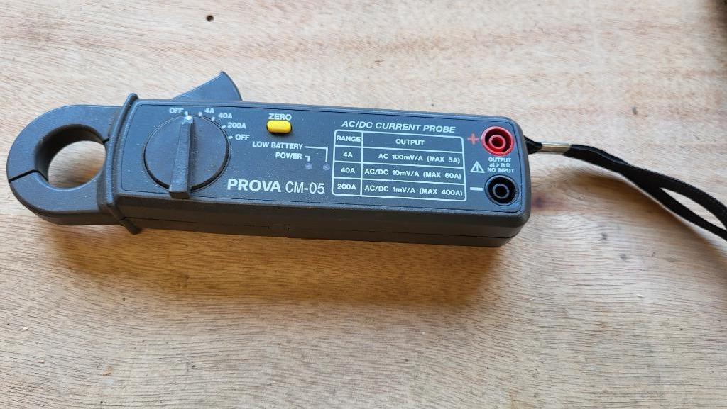 PROVA ampèretang, Doe-het-zelf en Bouw, Ophalen, Zo goed als nieuw, Multimeter