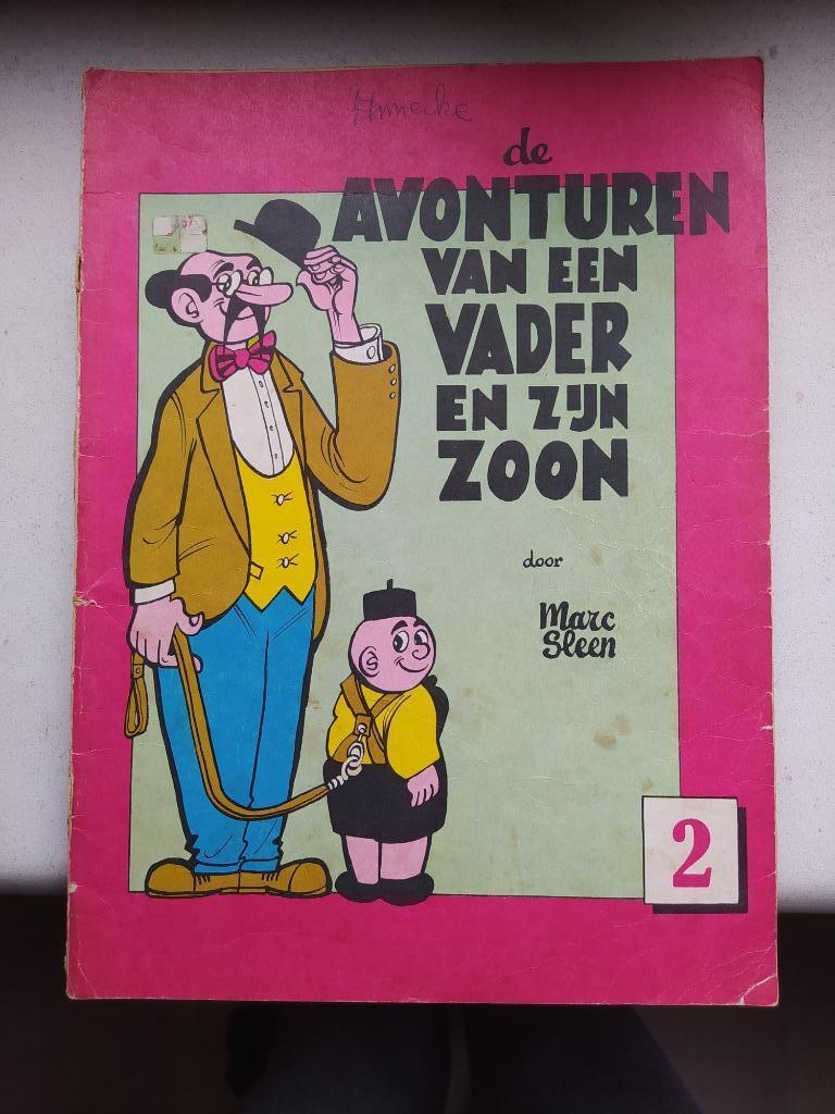 stripverhaal ; de avonturen van een vader en zijn zoon nr 2, Boeken, Stripverhalen, Gelezen, Marc Sleen, Eén stripboek, Ophalen of Verzenden
