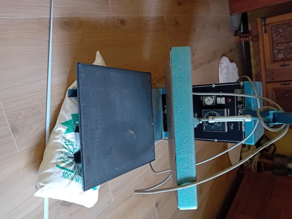 Machine de transfert, Enlèvement, Utilisé, Autocollants et Photos