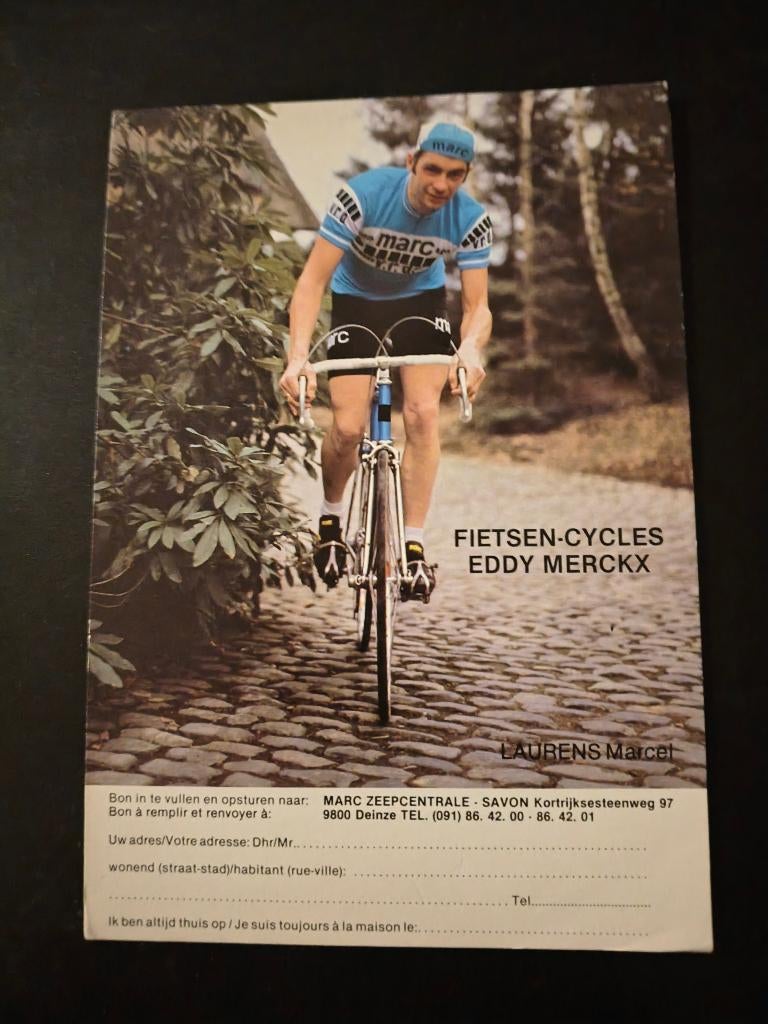 Wielerfoto Marcel Laurens (1980), Verzamelen, Ophalen, Nieuw, Poster, Plaatje of Sticker