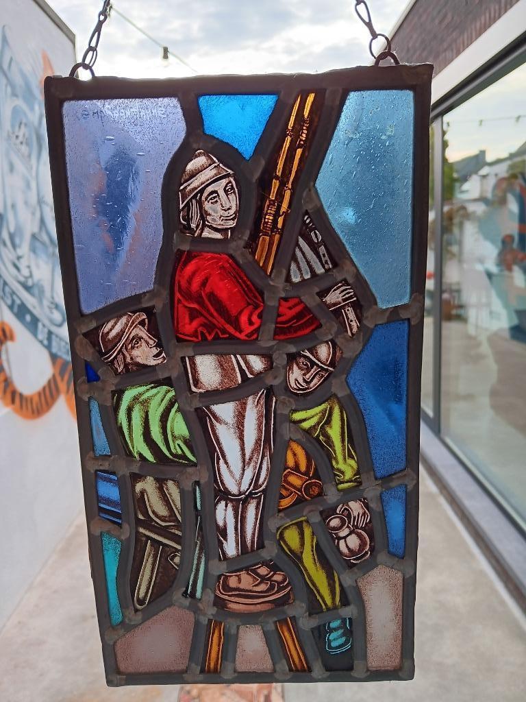 Glasraam Kemphaan Hamme, Antiek en Kunst, Verzenden
