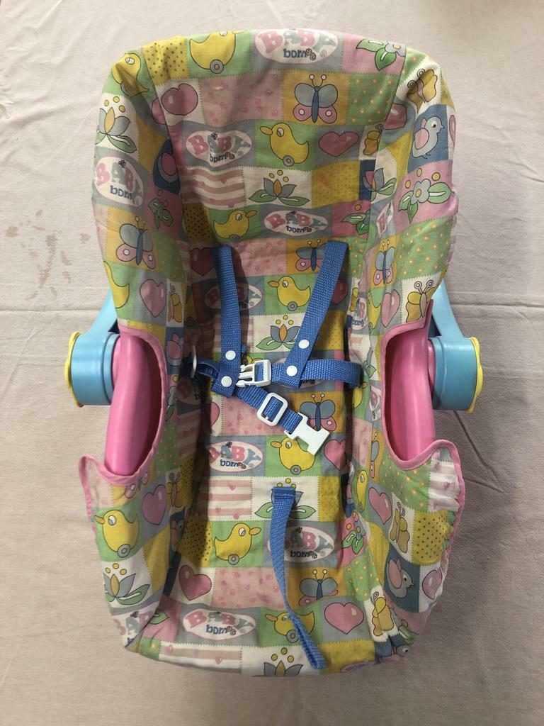 Babyborn maxi-cosi en rugdrager voor pop, Ophalen of Verzenden, Gebruikt, Babypop