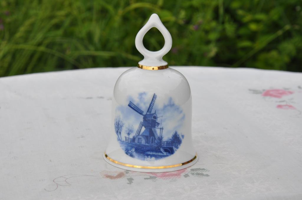 cloche en faience delft decor moulin, Ophalen of Verzenden