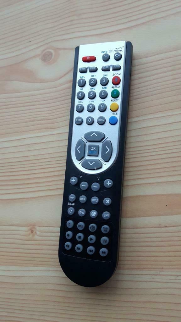 AFSTANDSBEDIENING AKAI VOOR LCD TV MET DVD, TV, Hi-fi & Vidéo, Enlèvement ou Envoi, Neuf, Originale, DVD