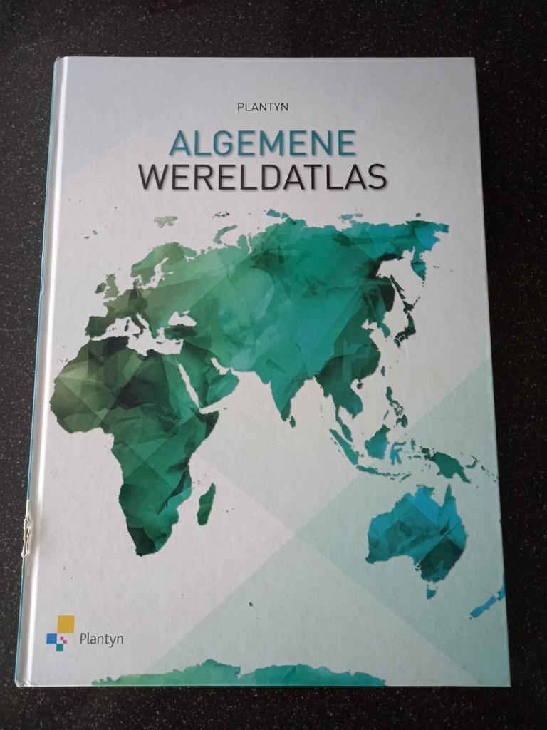 Atlas - De Boeck, Ophalen of Verzenden, Gelezen, Wereld, Overige typen