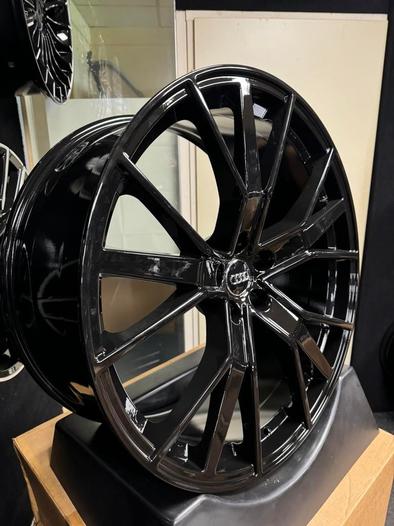22 inch velgen voor Audi SQ7 RS look 5x112 A6 A7 A8 Q5 Q7 ET, Neuf, Enlèvement ou Envoi, Véhicule de tourisme, Autres dimensions