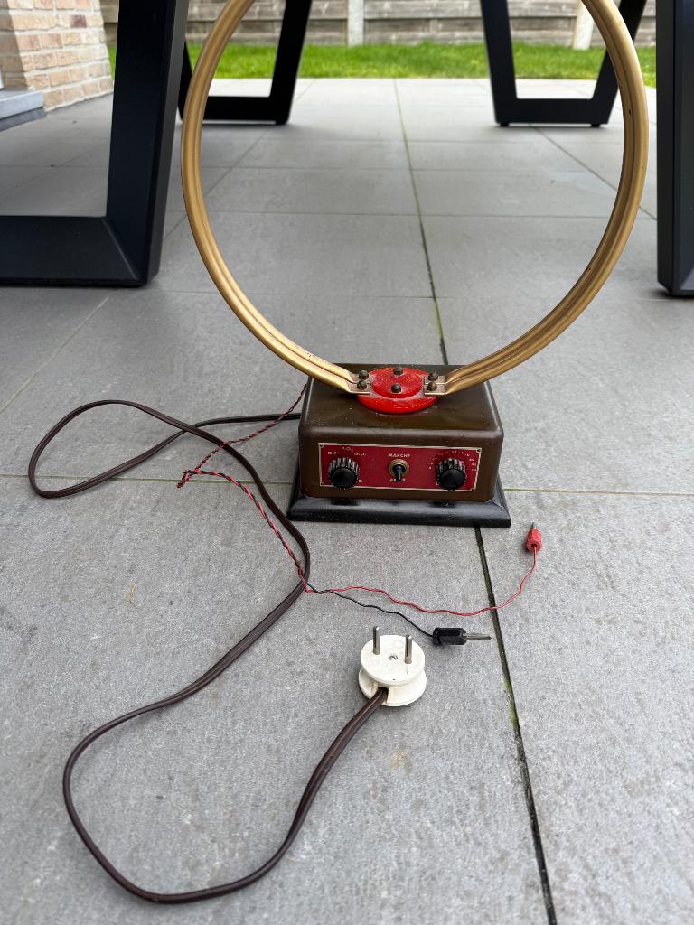 Antenne oude radio, Ophalen of Verzenden, Gebruikt, Radio