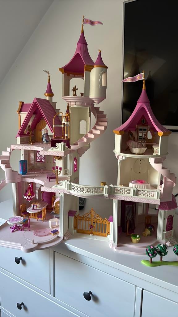 Playmobil prinsessenkasteel, Kinderen en Baby's, Ophalen, Zo goed als nieuw, Accessoires