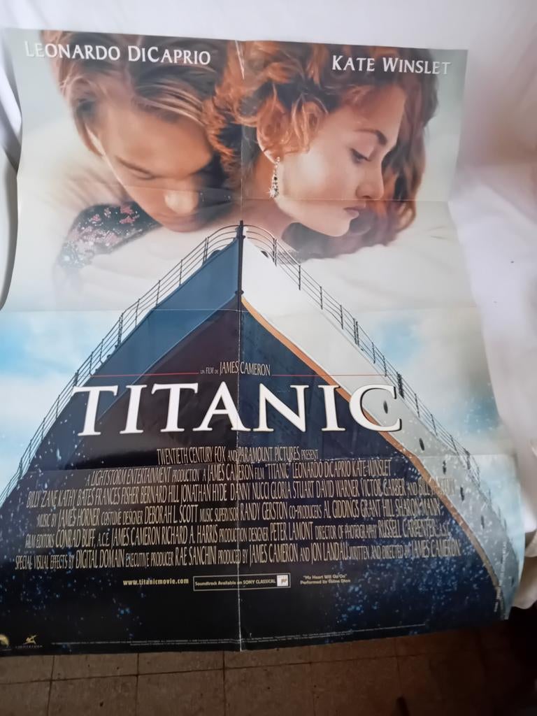 Affiche Titanic, Verzamelen, Posters, Ophalen of Verzenden, Nieuw, Film en Tv