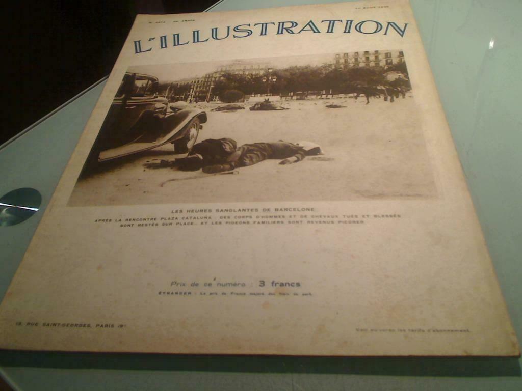"L'illustration" du 01 août 1936, Collections, Enlèvement ou Envoi, 1920 à 1940, Journal ou Magazine