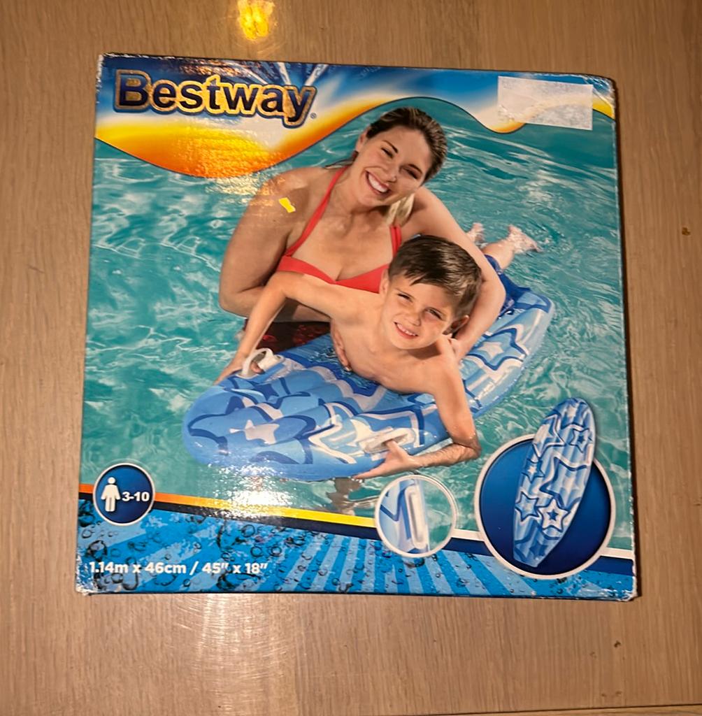 Nieuwe opblaasbare zwemplank, Ophalen of Verzenden, Nieuw