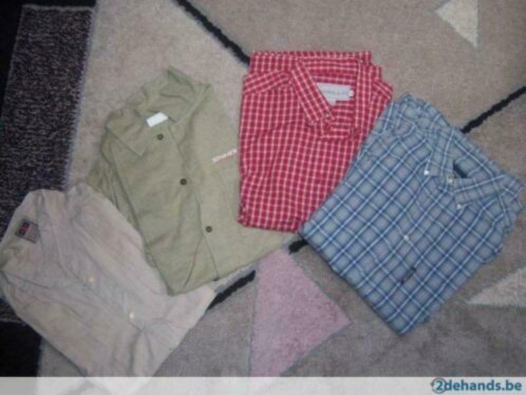 4 hemden in goede staat, Ophalen of Verzenden, Gedragen