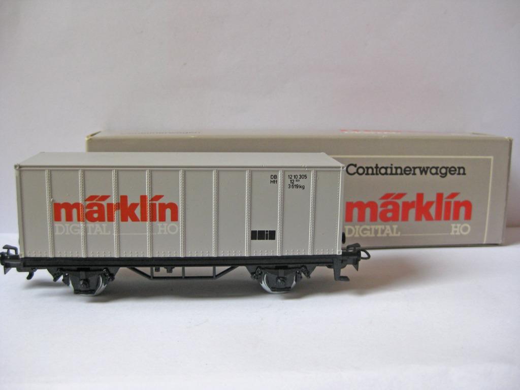 MARKLIN Digital container wagon enkel voor handelaars, Ophalen of Verzenden, Nieuw, Wagon