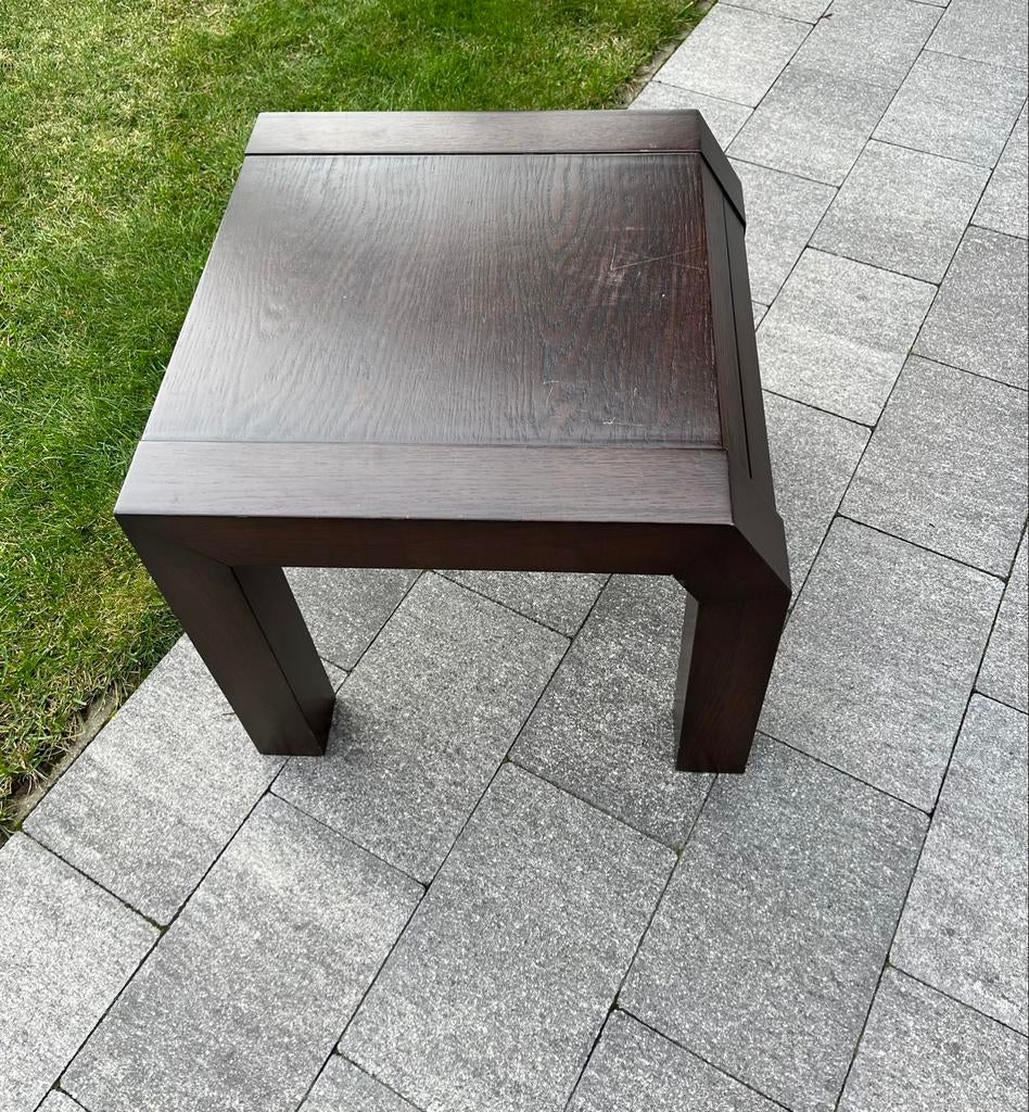 Zware tafel, Huis en Inrichting, Tafels | Salontafels, Ophalen, Zo goed als nieuw, Vierkant