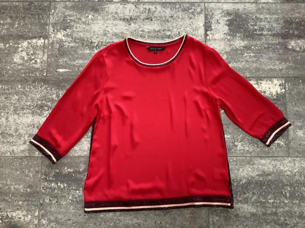 Blouse Vila Joy L, Vêtements | Femmes, Enlèvement ou Envoi, Comme neuf, Vila Joy, Taille 42/44 (L)