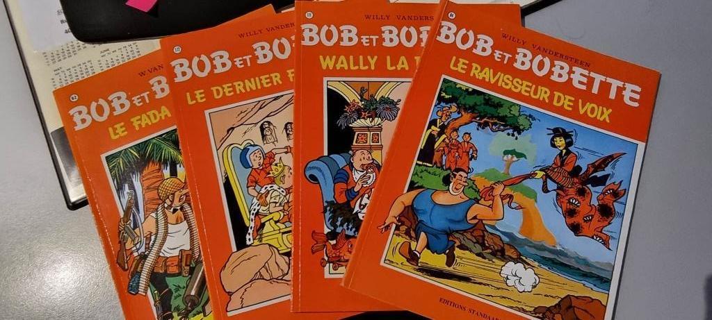 Set van 4 boeken over Bob en Onderbroek, Verzamelen, Verzenden, Suske en Wiske, Zo goed als nieuw, Overige typen