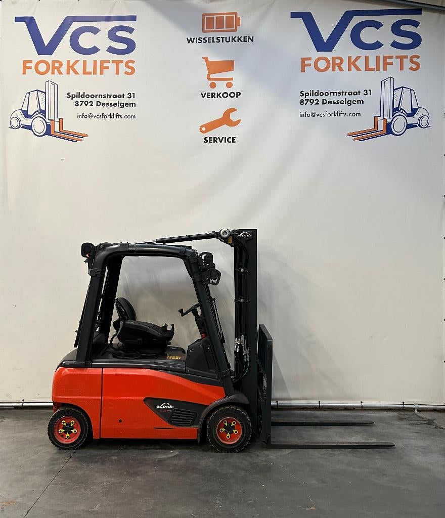 Elektrische heftruck: 2.0t LINDE zo goed als nieuw!, Linde, Électrique, Enlèvement, Chariot élévateur