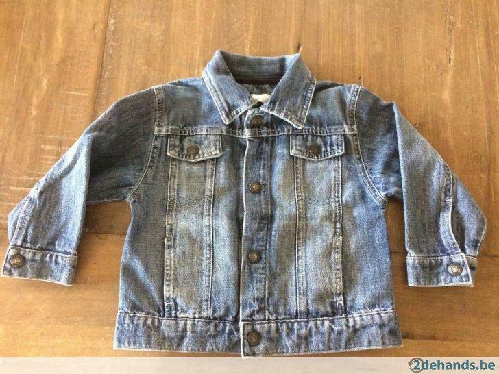 Jeans jasje Filou & Friends maat 92, Ophalen of Verzenden, Gebruikt, Jas