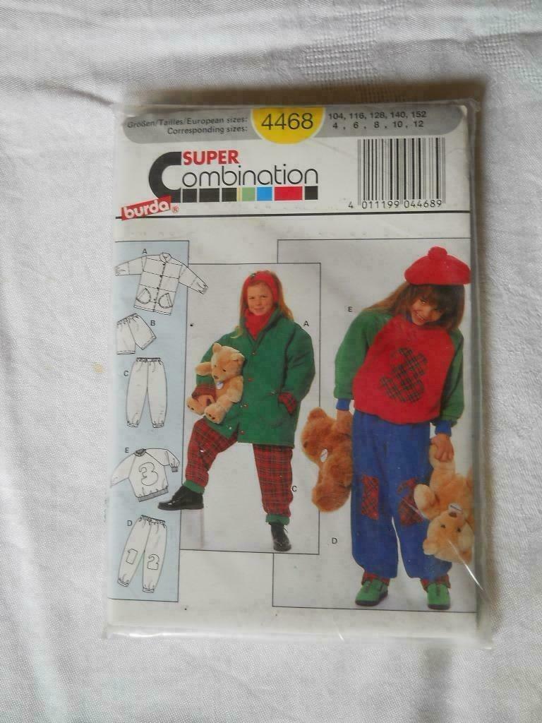 burda super combination 4468 nieuw, Hobby & Loisirs créatifs, Patrons de vêtements, Enlèvement ou Envoi, Neuf, Burda