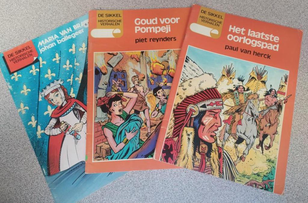 boekjes van De Sikkel ( Historische verhalen ), Ophalen of Verzenden