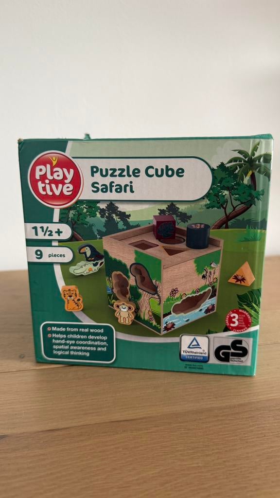Puzzel safari box van playtive, Kinderen en Baby's, Speelgoed | Kinderpuzzels, Ophalen, Zo goed als nieuw