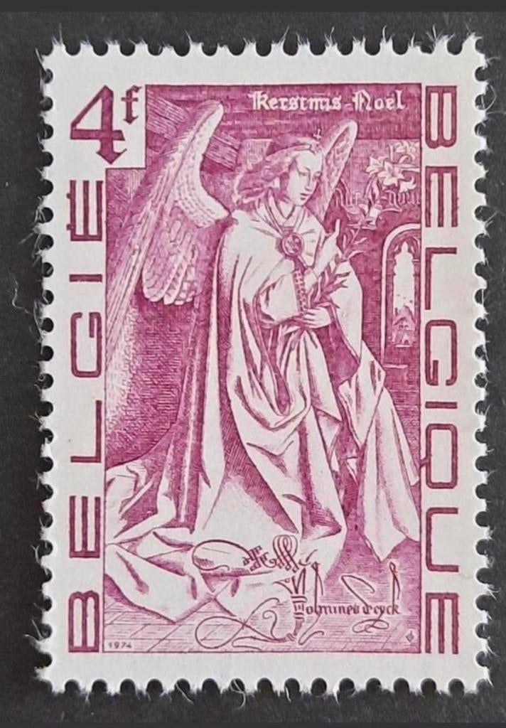 België: OBP 1737 ** Kerstmis 1974., Postzegels en Munten, Postzegels | Europa | België, Kerst, Frankeerzegel, Ophalen of Verzenden